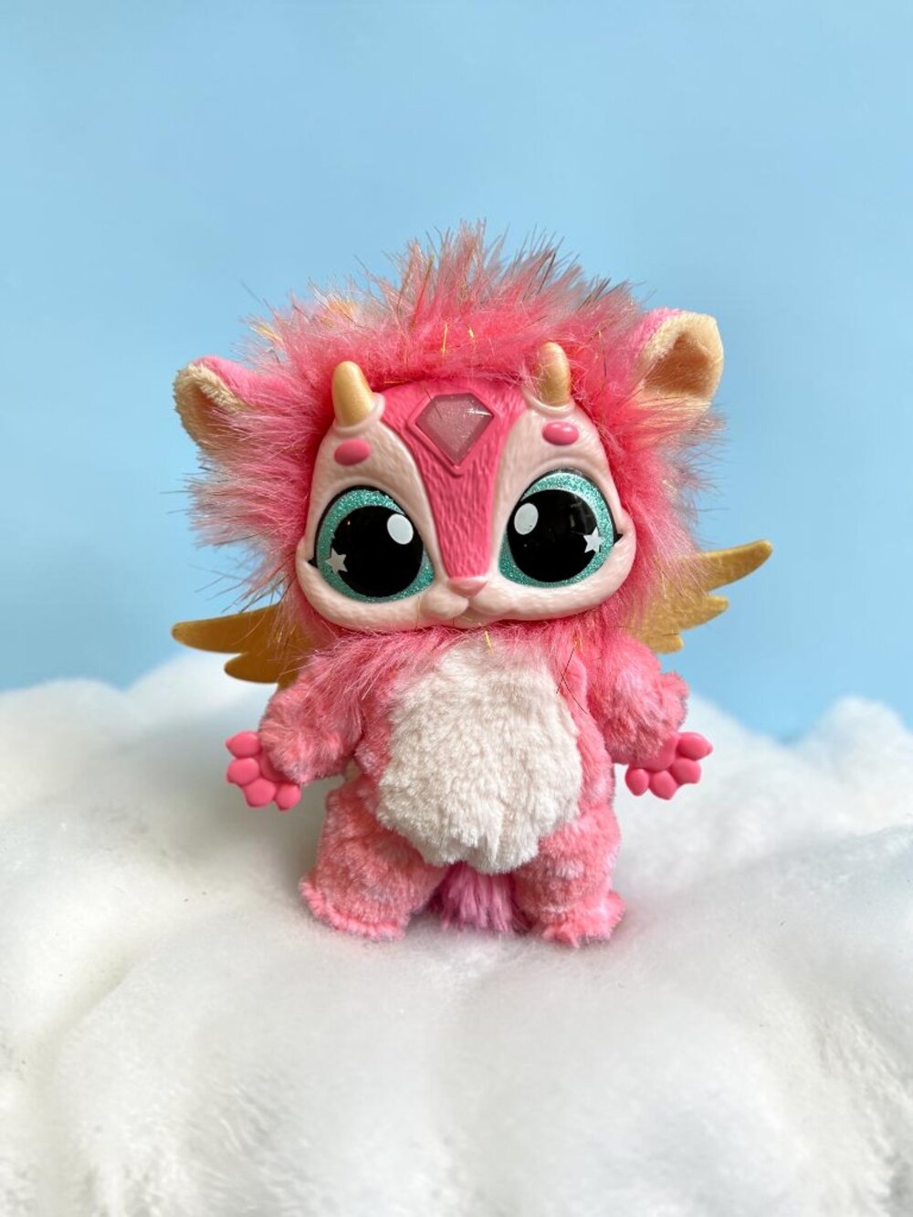 (Video) Magic Mixies Interactive Electronic Plush Magical Misting Pink Figure 7"